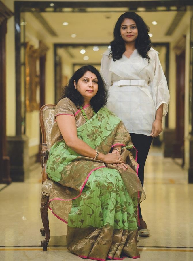 Likitha and Padmaja Bhanu