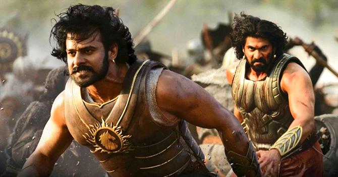 Prabhas and Rana Dagubatti in Bahubali