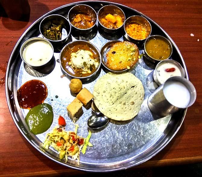 Veg thali