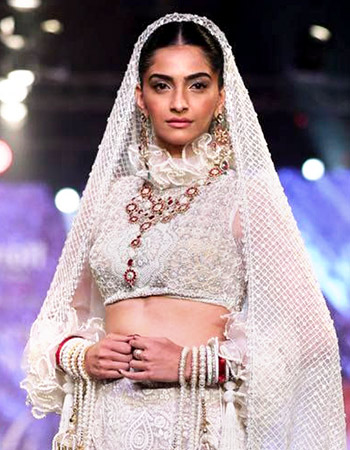 Sonam Kapoor Takes Us Back To The Victorian Era In This White Dress