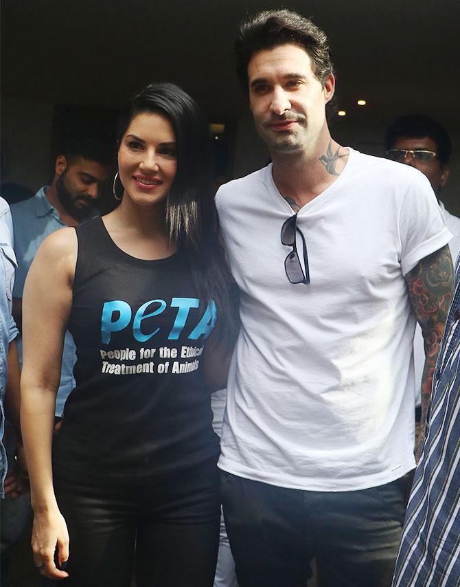 Sunny Leone for PETA