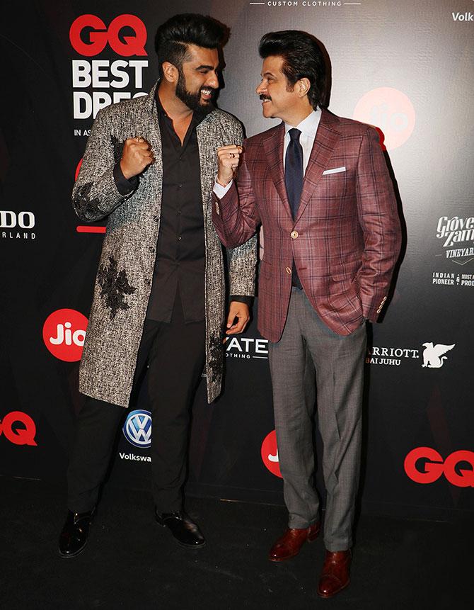 Arjun and Anil Kapoor