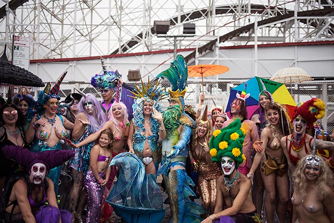 The Mermaid Parade