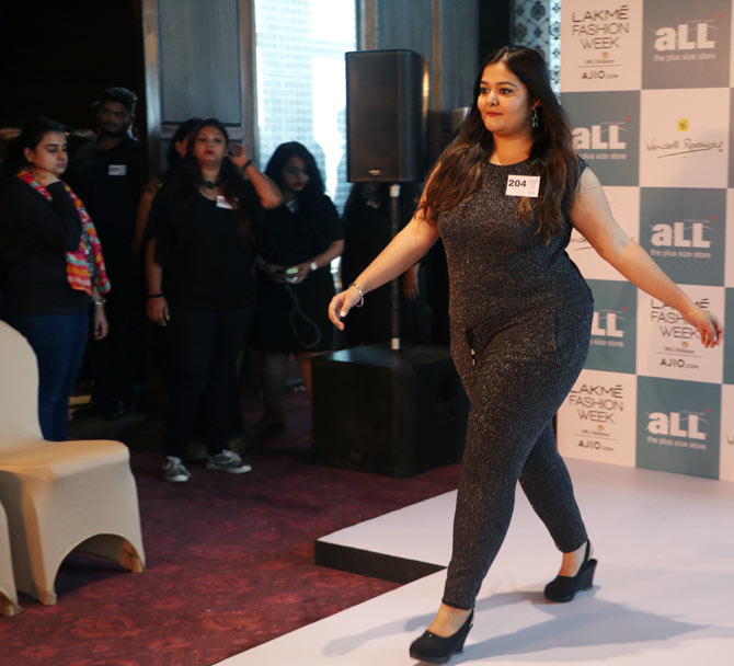 LFW plus-size auditions: Curves in, skinny - Rediff.com Get Ahead