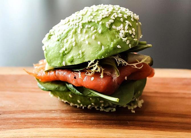 avocado burger