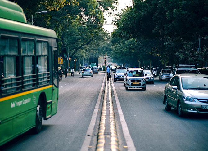 Busy road