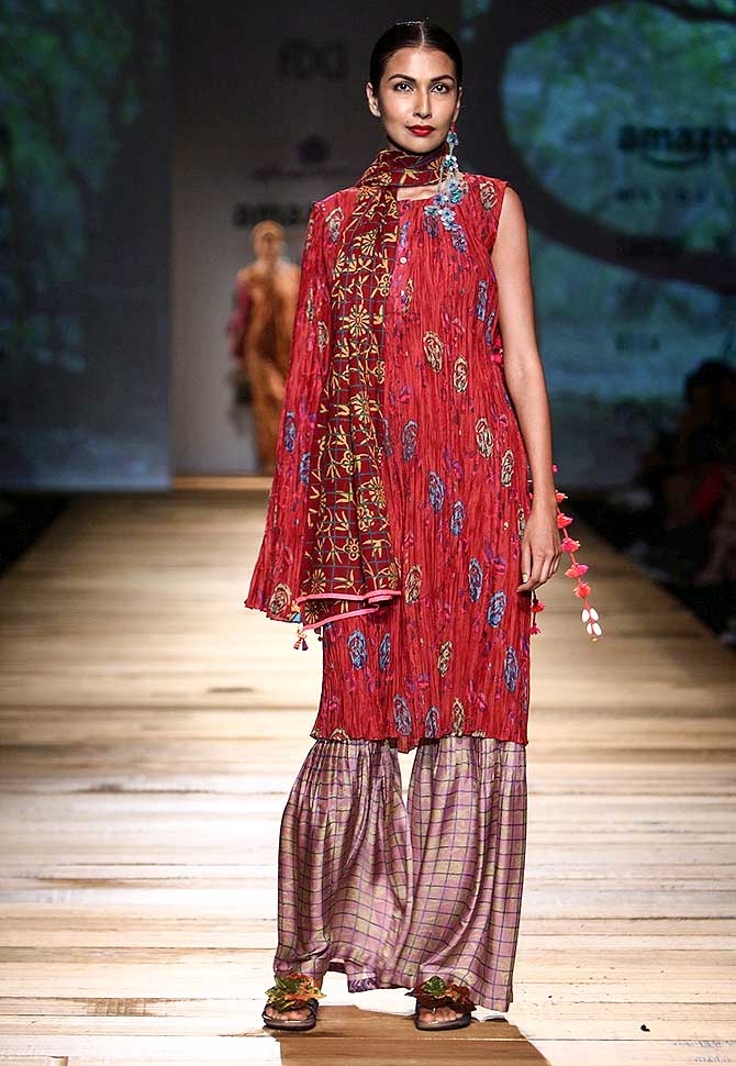 #AIFW: Off-duty styles on the ramp - Rediff.com Get Ahead