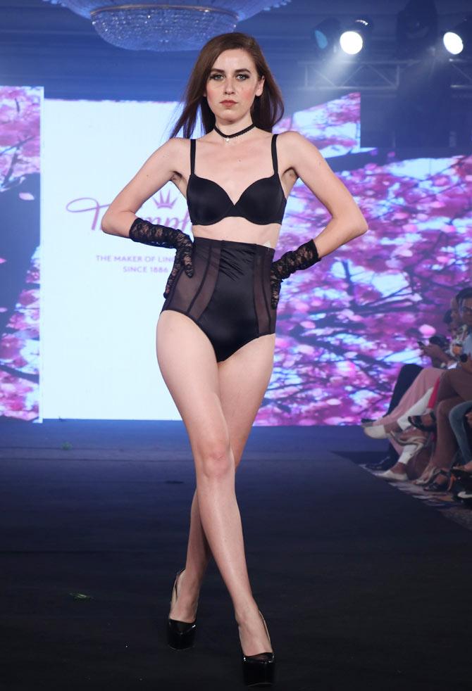 Triumph fashion show at India Intimate Fashion Week