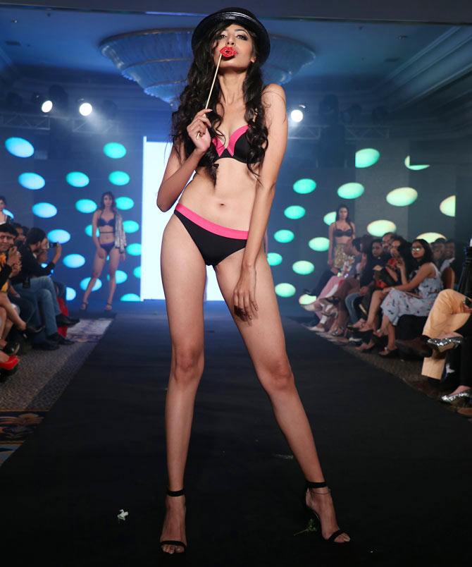 Triumph fashion show at India Intimate Fashion Week