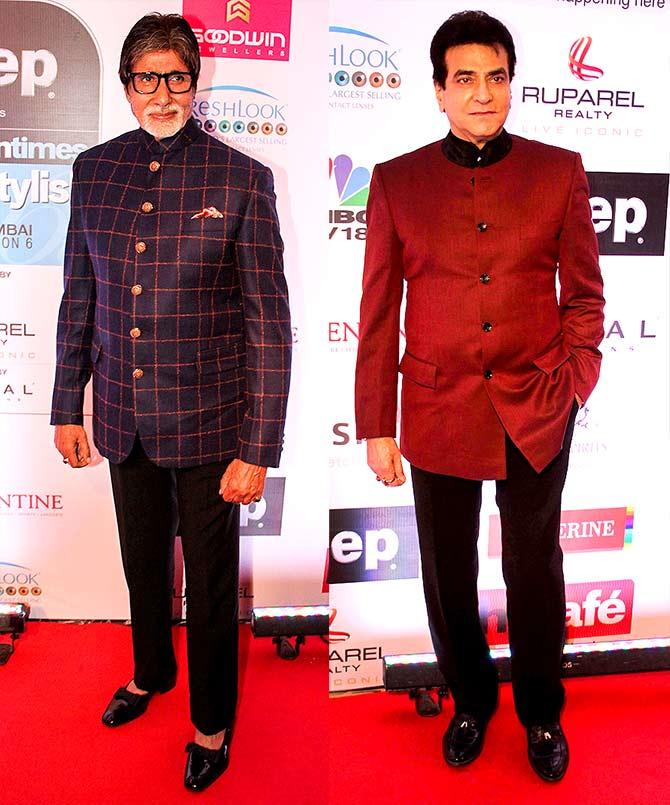 Amitabh Bachchan and Jeetendra