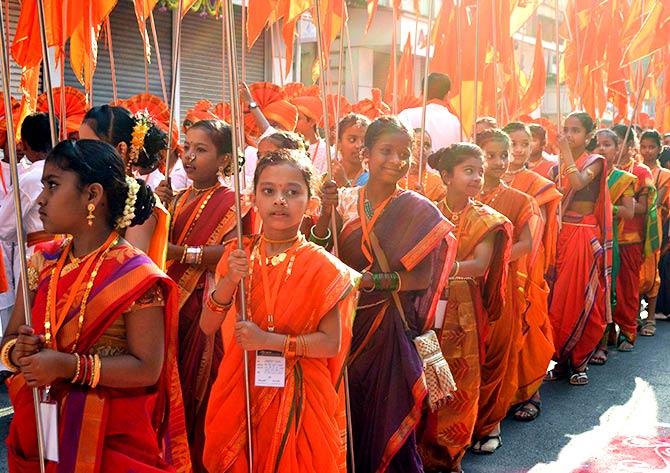 gudi padwa girgaum mumbai new year