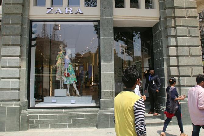 zara launches largest store in mumbai