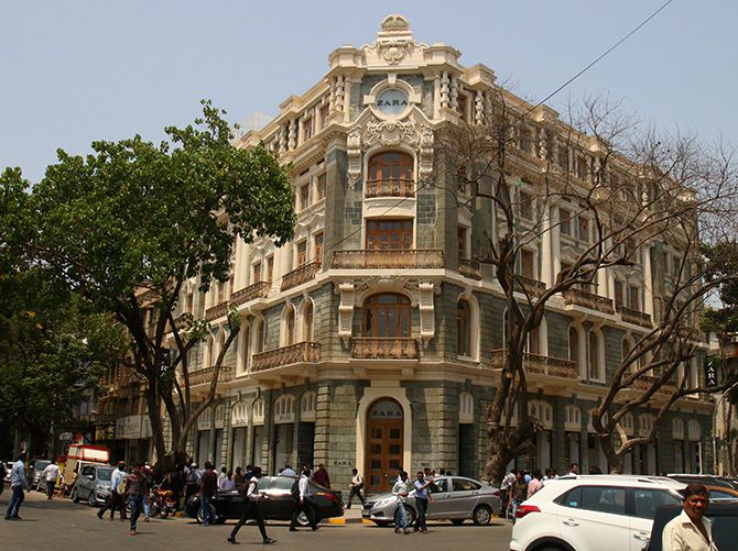 Zara's newest store at Fort, Mumbai