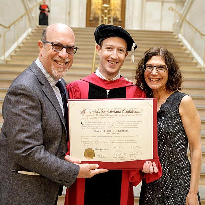 Mark Zuckerberg at Harvard