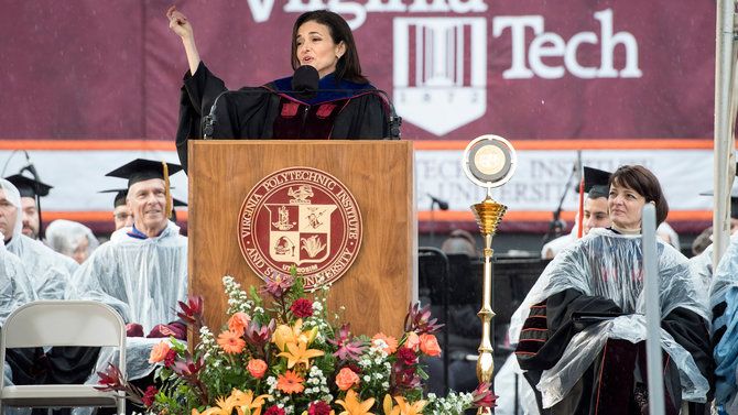 Sheryl Sandberg at Virginia Tech