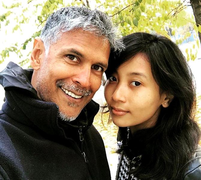 Milind Soman and Ankita