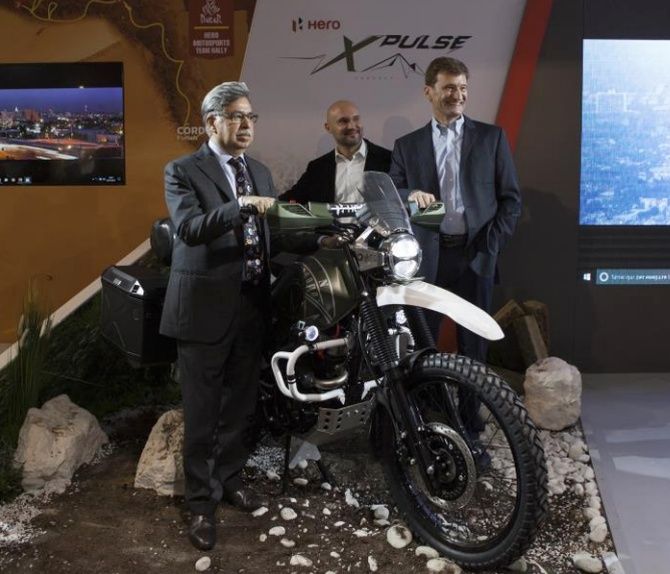 Hero Motors has unwrapped the new Hero XPulse concept in Milan Motorcycle Show
