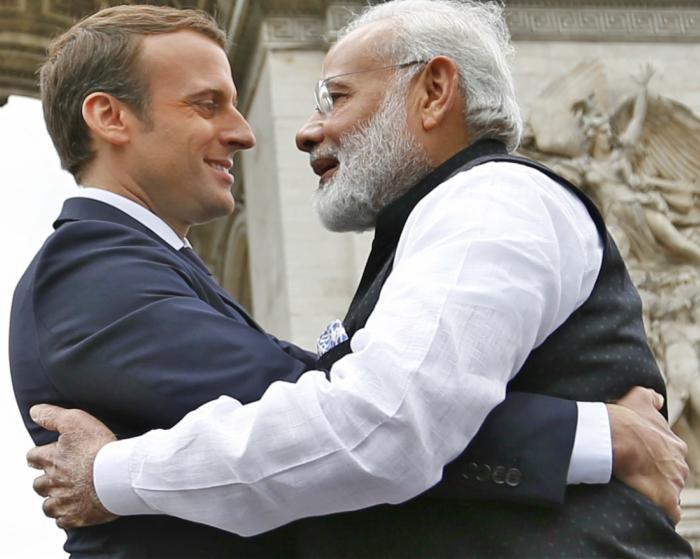 Modi and Macron