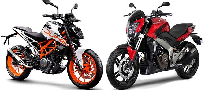 Dominar 400 vs KTM 390 Duke