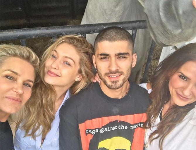 Gigi Hadid and Zayn Malik Eid