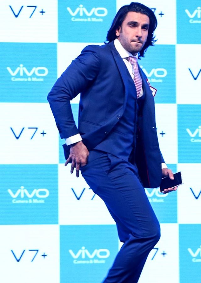 Ranveer Singh Vivo V7+ Launch