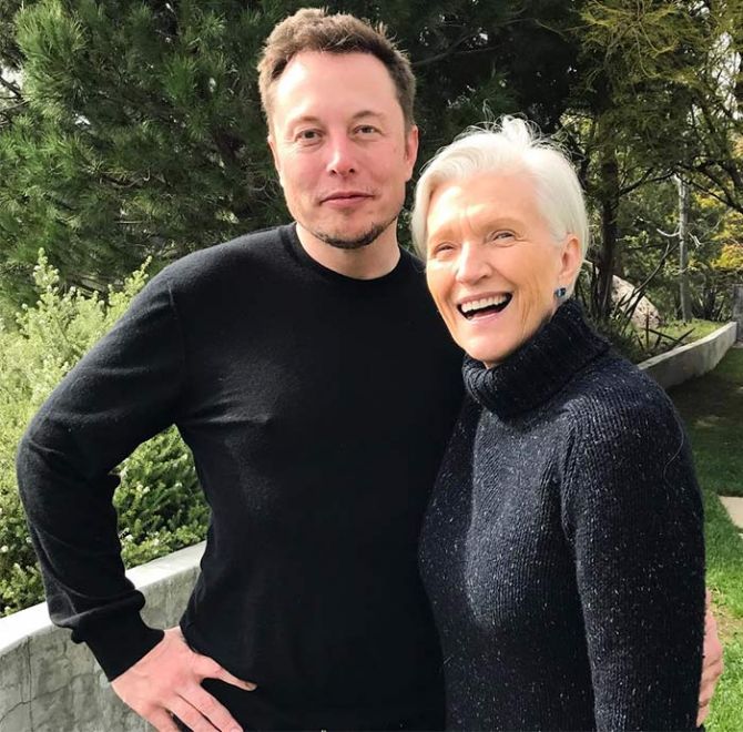 Elon Musk's mother Maye Musk