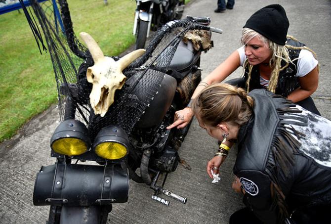 Motocyclists