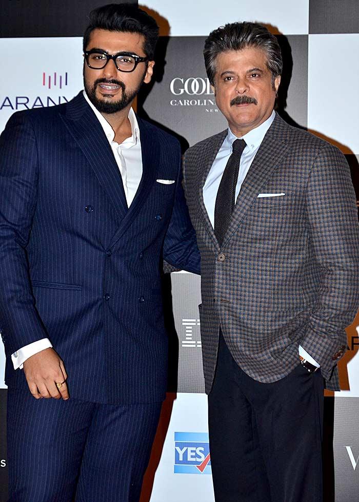 Arjun Kapoor and Anil Kapoor Vogue women of the Year awards