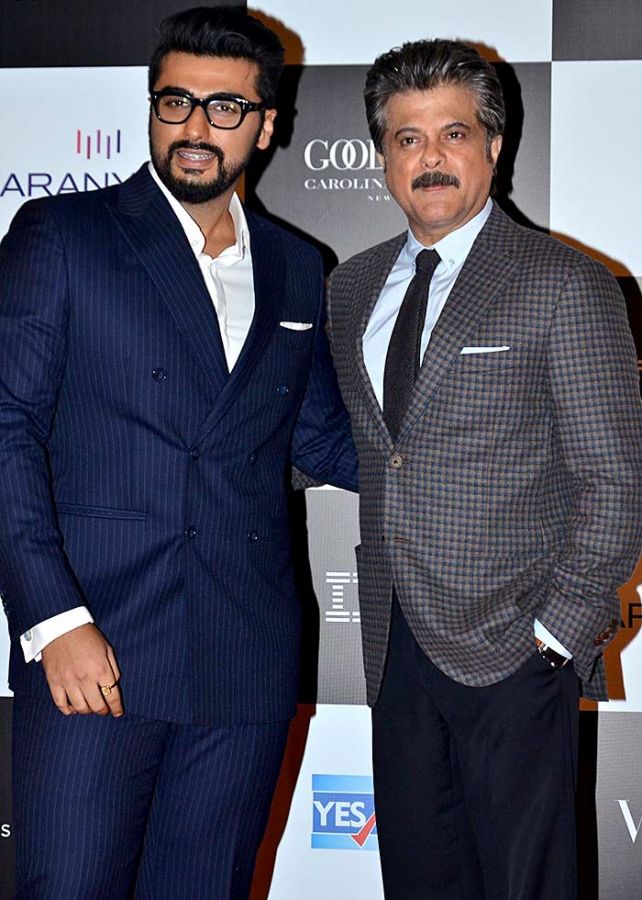 Arjun Kapoor and Anil Kapoor Vogue women of the Year awards