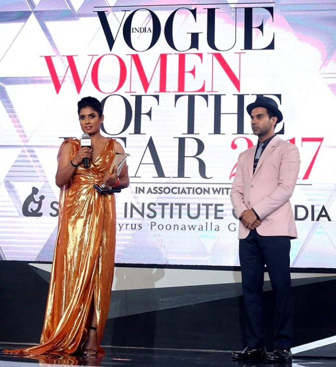 Mithali Raj Vogue Women of the Year Awards