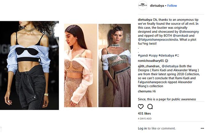 DietSabya is shaming Indian designers for ripping off designs