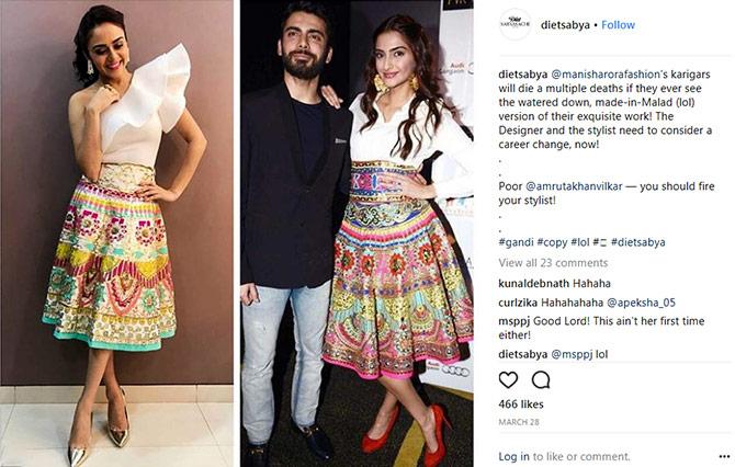 DietSabya is shaming Indian designers for ripping off designs