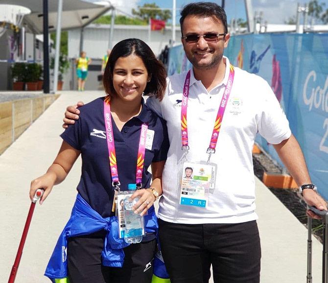 Heena Sidhu and Ronak Pandit