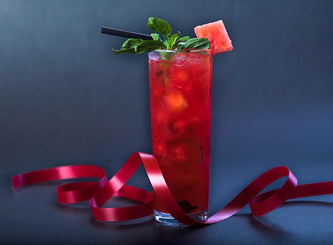 Recipe How to make Watermelon Basil cooler Rediff