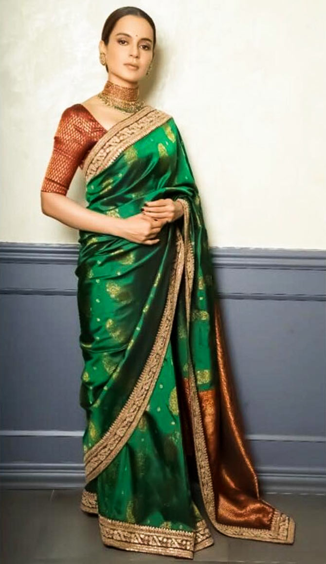 #CelebInspiration: How to add a contemporary twist to your sari ...