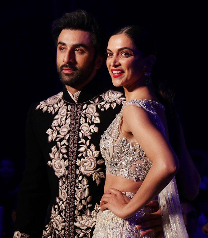 Ranbir Deepika walk for Manish Malhotra at Mijwan 2018