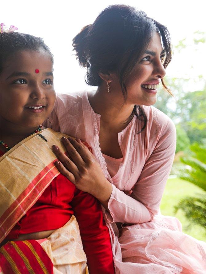 Priyanka Chopra in Assam