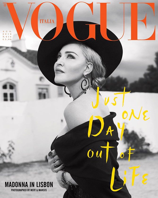 voorwoord canvas munt Madonna at 60! The Queen of Pop plays diva on mag cover - Rediff.com Get  Ahead
