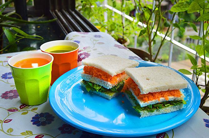 Tiranga sandwich