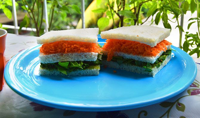 Tiranga sandwich