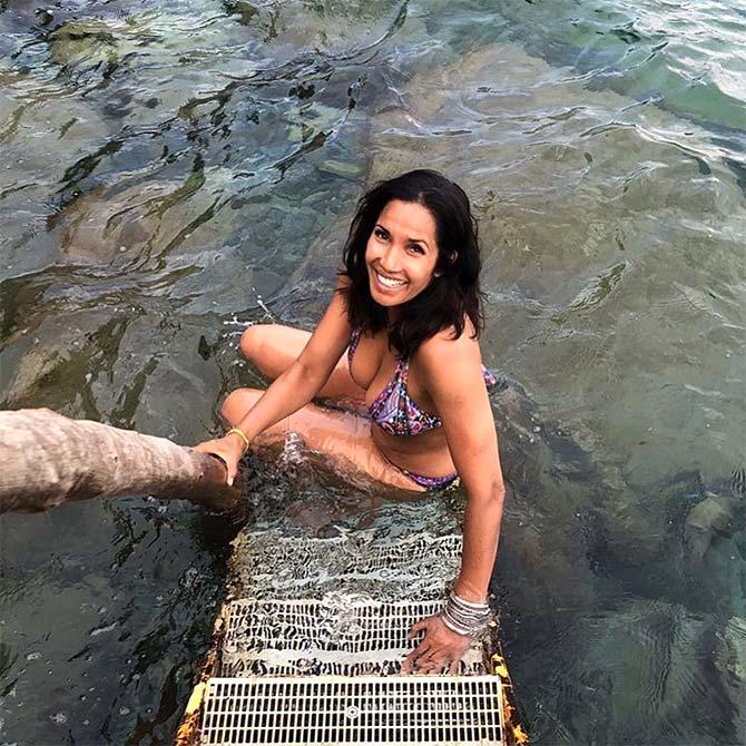 Padma Lakshmi's Italian vacation