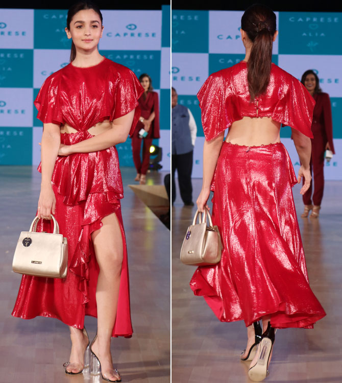 caprese handbags alia bhatt