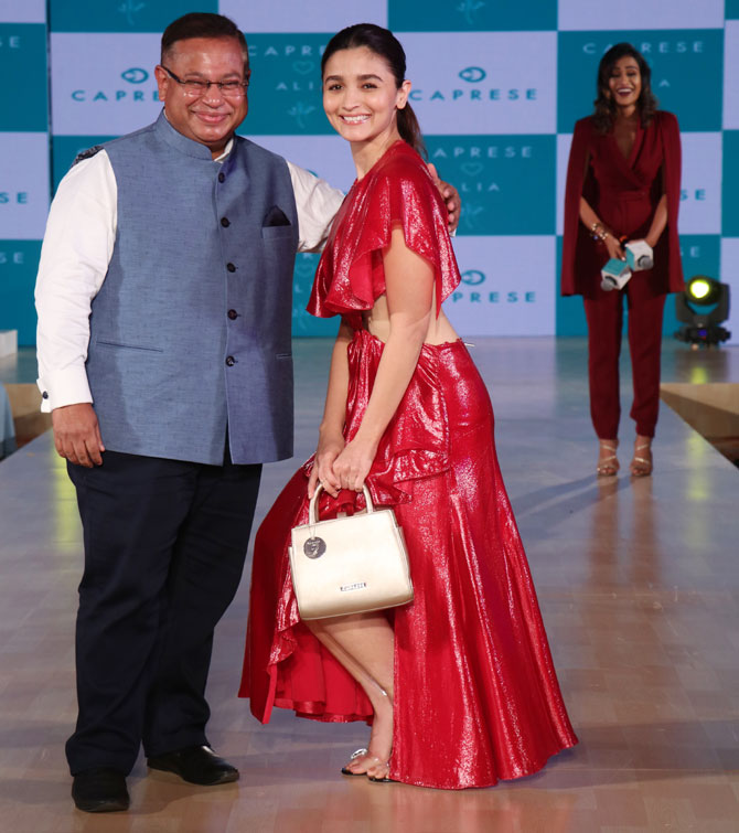 Alia Bhatt walks for Caprese