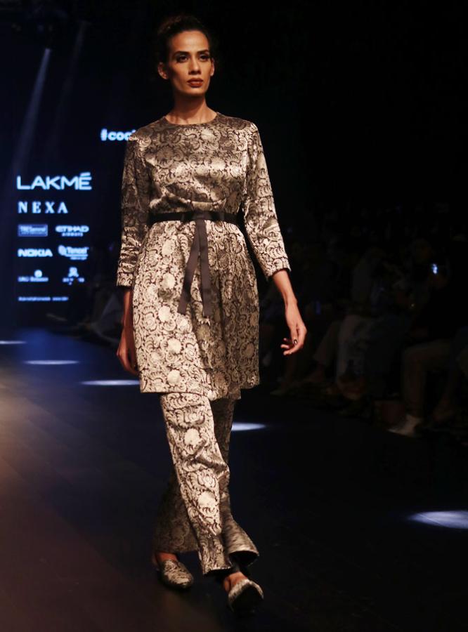 Abraham and Thakore collection at Lakme Fashion Week 2018