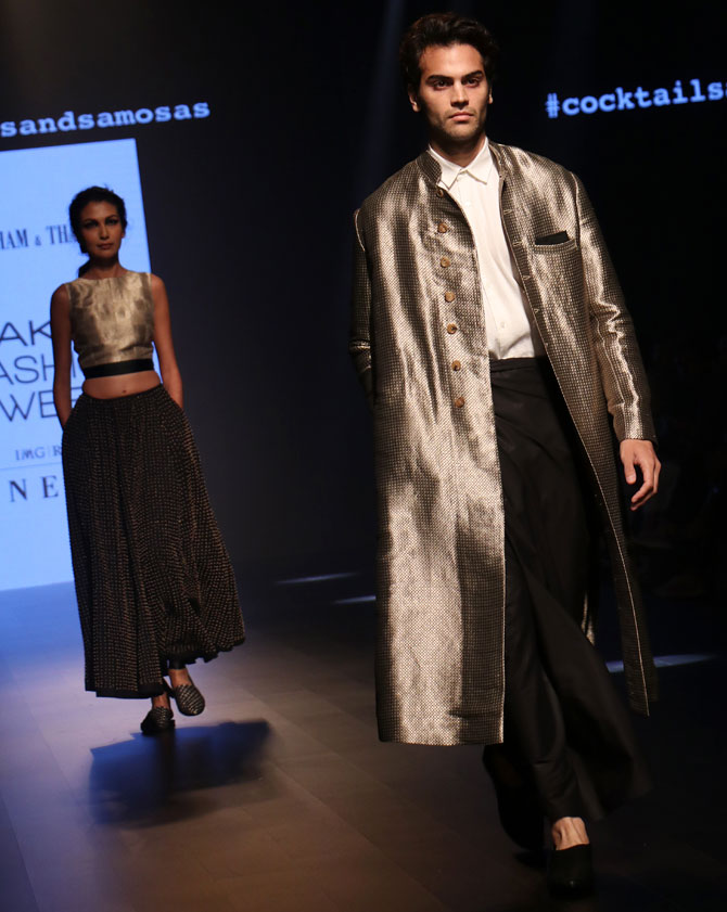 Abraham and Thakore collection at Lakme Fashion Week 2018