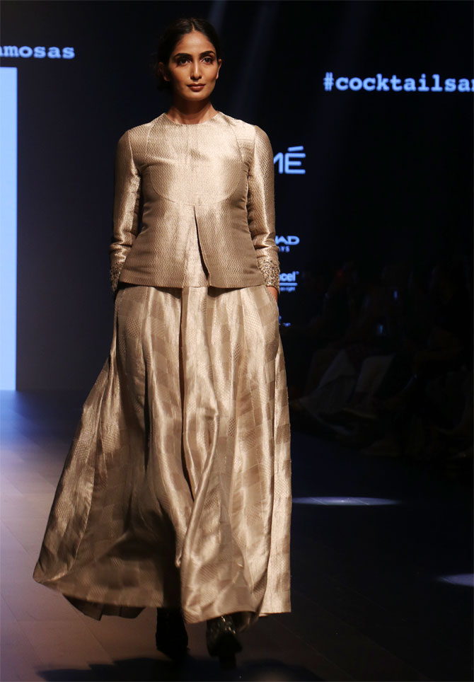 Abraham and Thakore collection at Lakme Fashion Week 2018