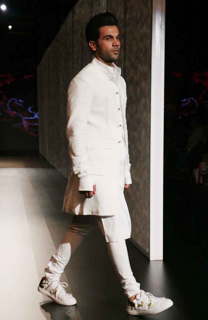 Rajkumar Rao walks for Rajesh Pratap Singh