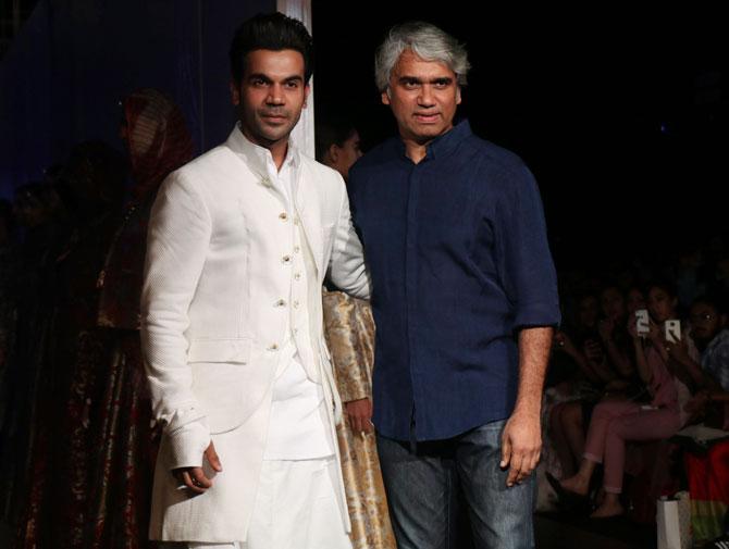 Rajkumar Rao walks for Rajesh Pratap Singh