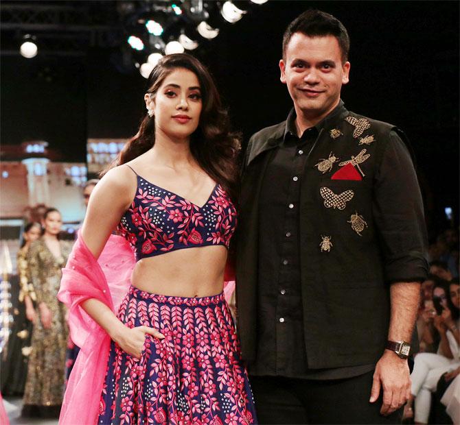 Jhanvi Kapoor and Nachiket Bharve