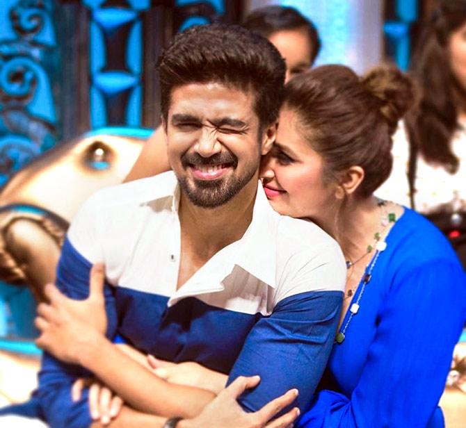 Huma Qureshi and Saqib Saleem